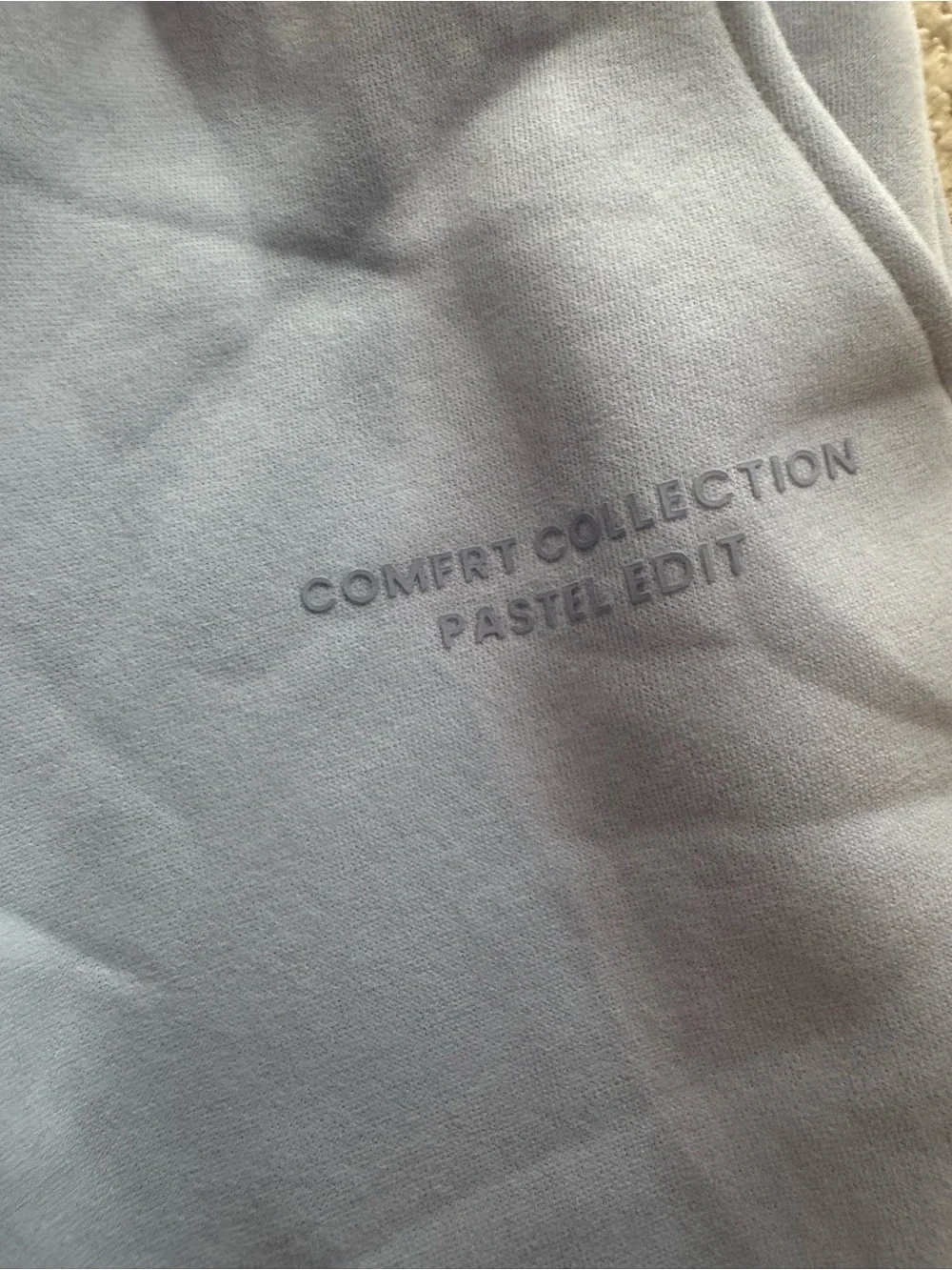 Brand New, never worn! Comfrt Pastel Collection Hoodie and Shorts set.  Kids S.